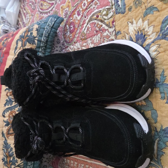 NWOB KURU ATOM Lumi Jet Black Athletic Shoes Size 9 - Picture 2 of 11